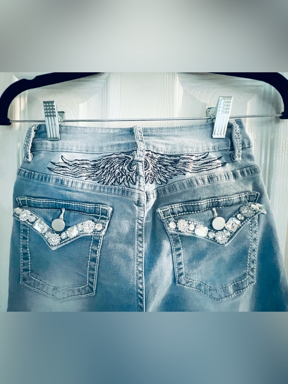 Light Blue Wing 🪽 Jeans